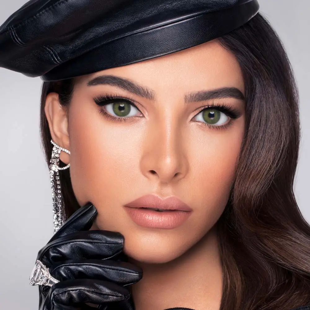 Wonder Look Mint Colored Contact Lenses