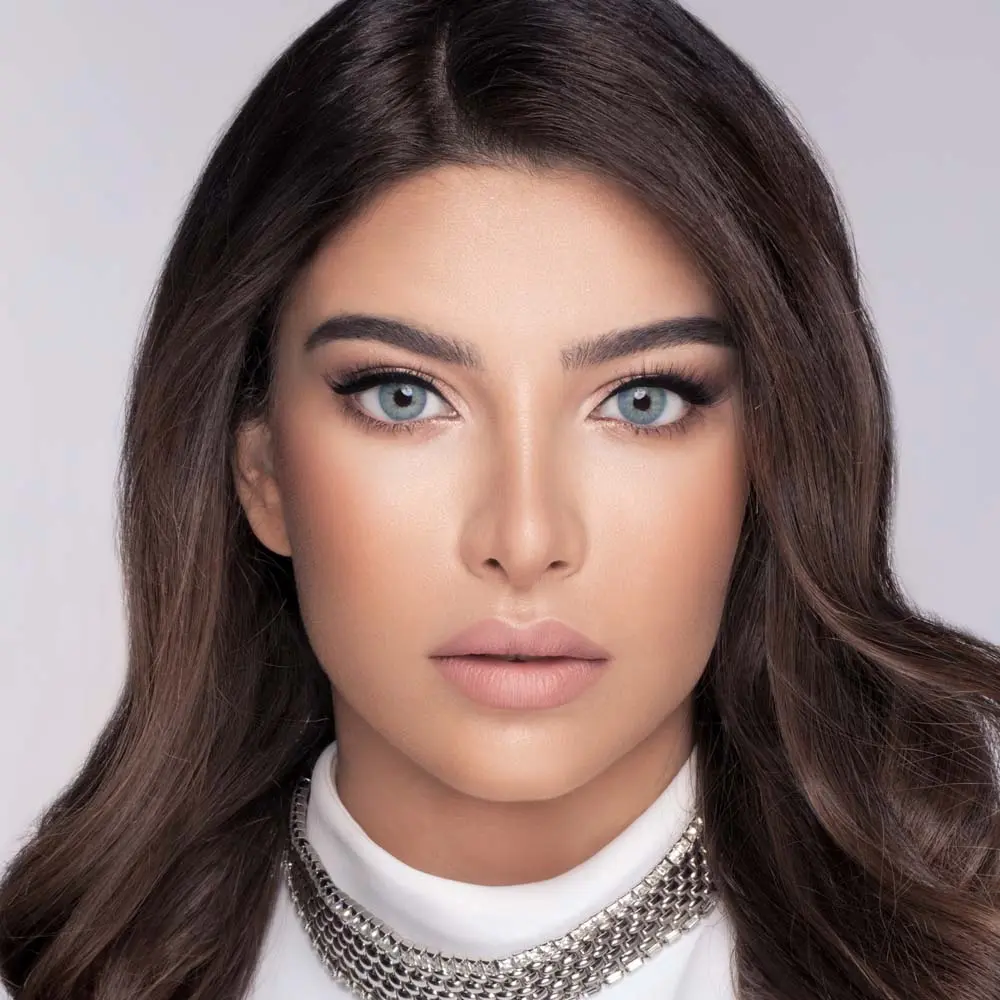 Wonder Look Navy Colored Contact Lenses